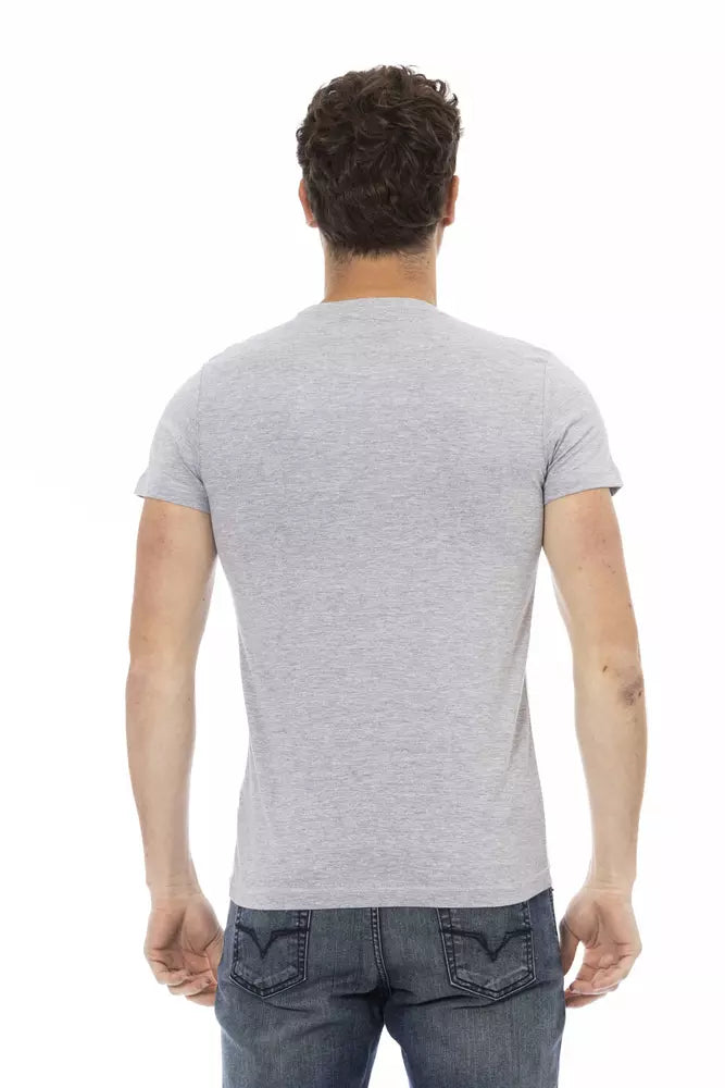 Gray Cotton T-Shirt
