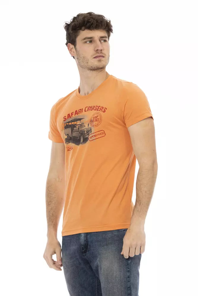 Orange Cotton T-Shirt