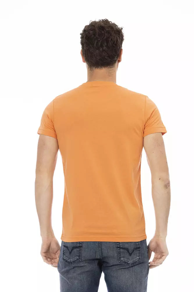 Orange Cotton T-Shirt