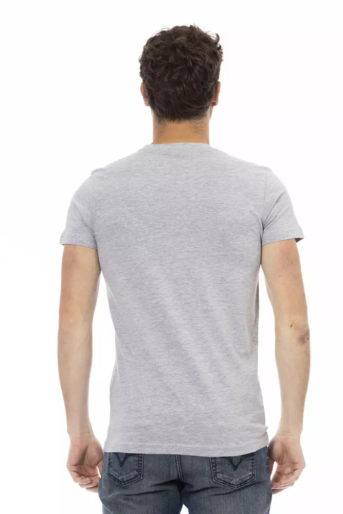 Gray Cotton T-Shirt