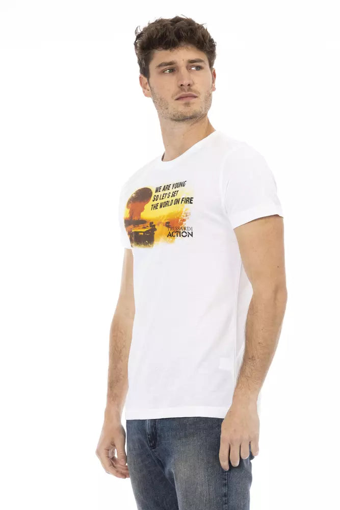 White Cotton T-Shirt