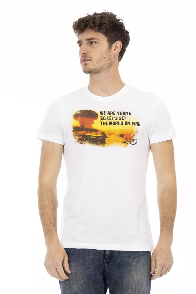 White Cotton T-Shirt