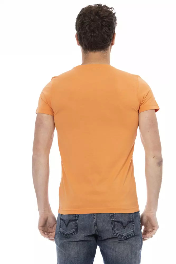 Orange Cotton T-Shirt