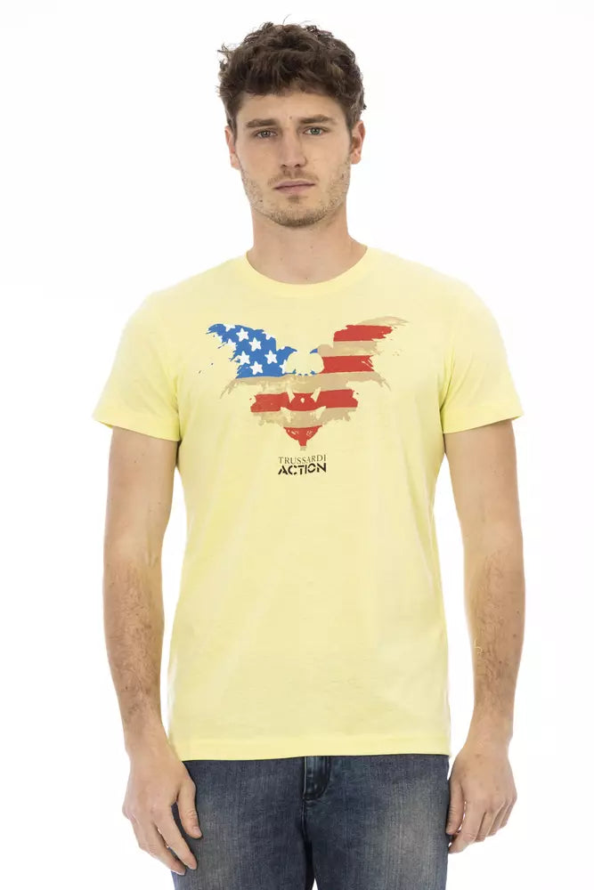 Yellow Cotton T-Shirt