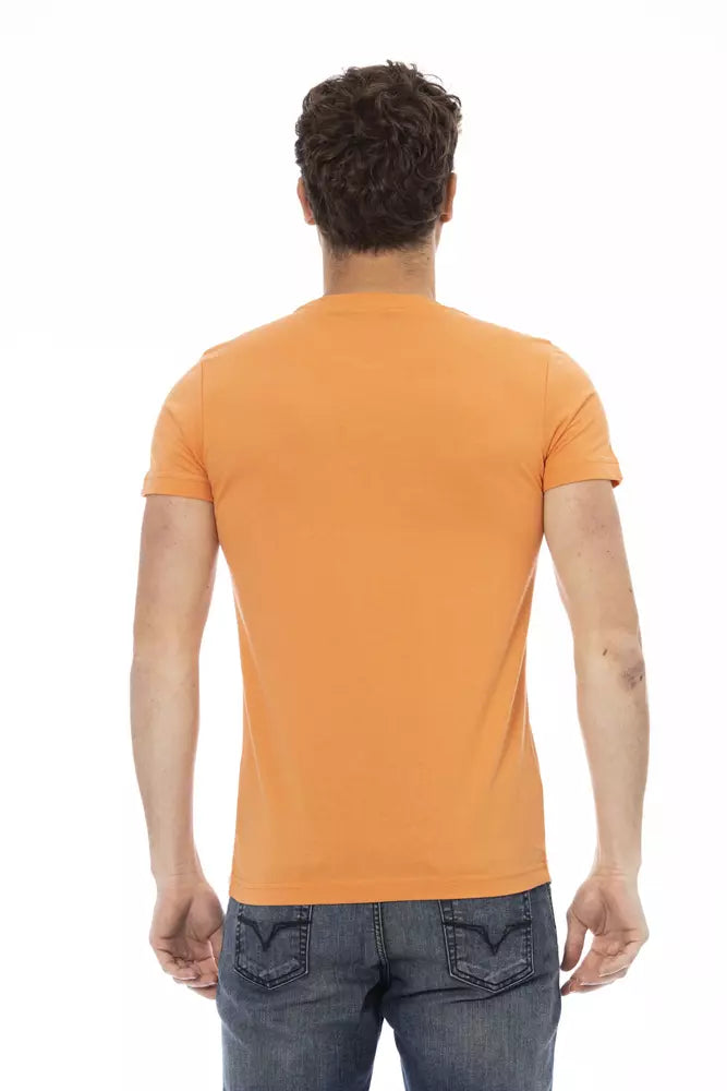 Orange Cotton T-Shirt