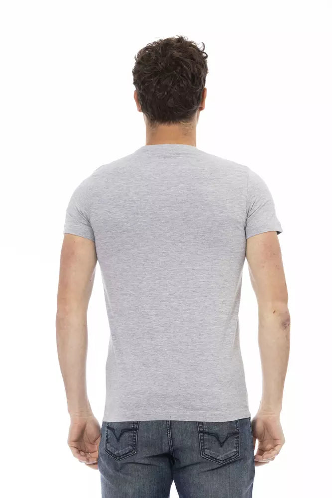 Gray Cotton T-Shirt