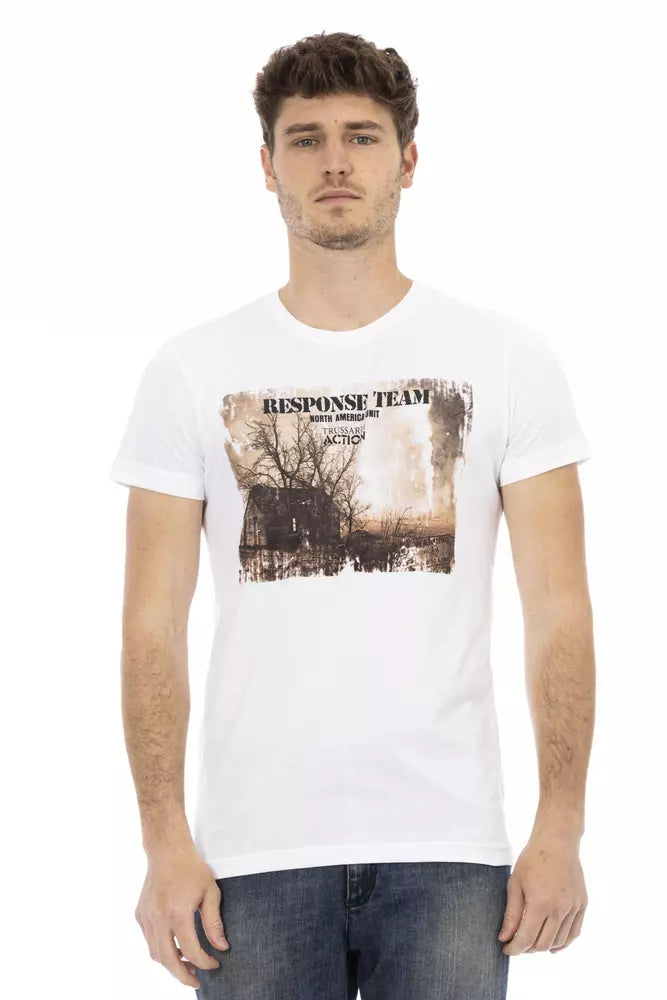 White Cotton T-Shirt
