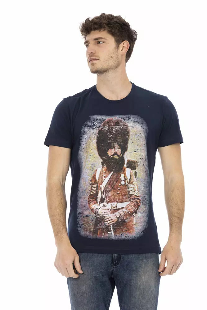 Blue Cotton T-Shirt