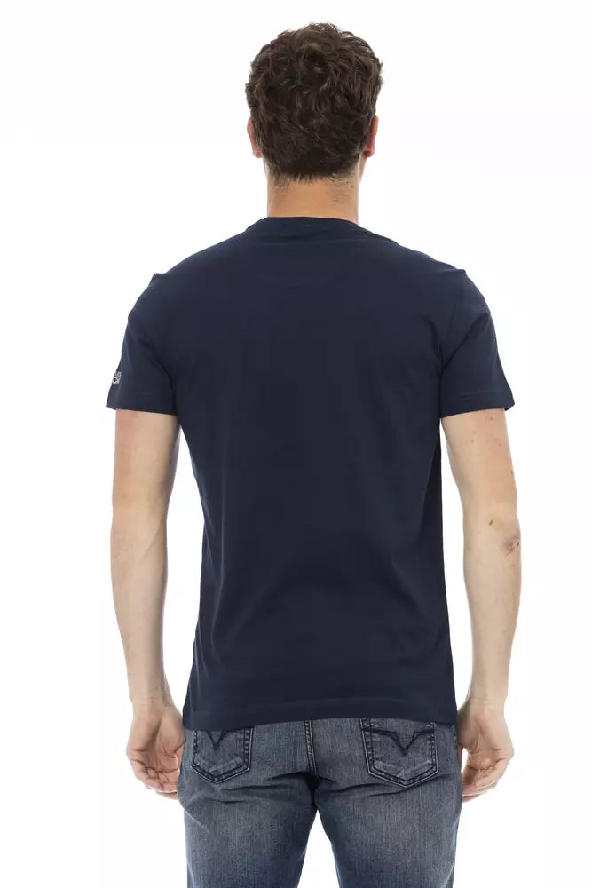 Blue Cotton T-Shirt