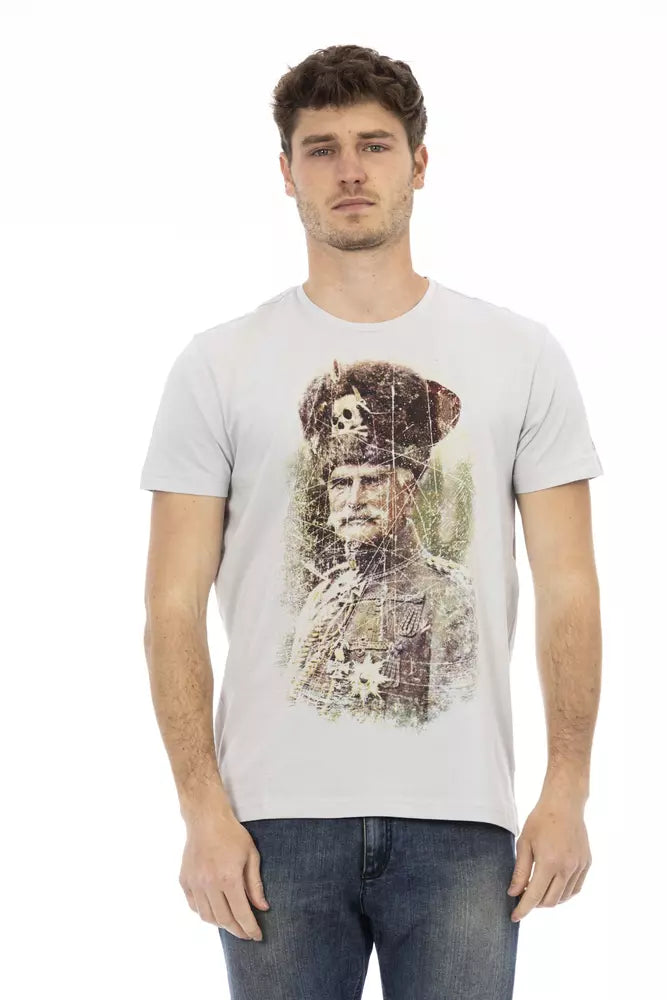 Gray Cotton T-Shirt