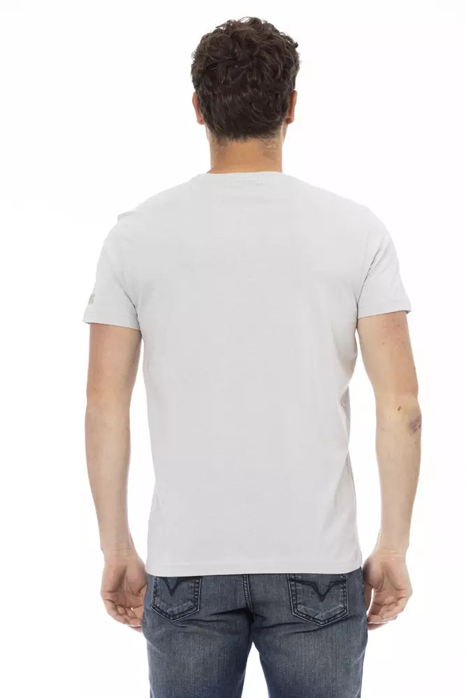 Gray Cotton T-Shirt