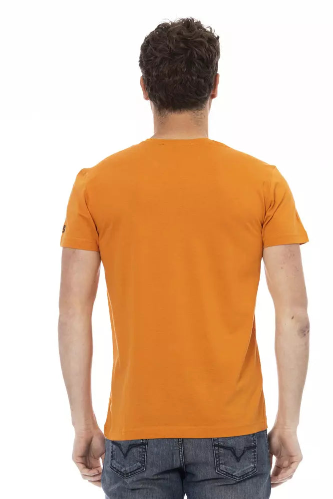 Orange Cotton T-Shirt