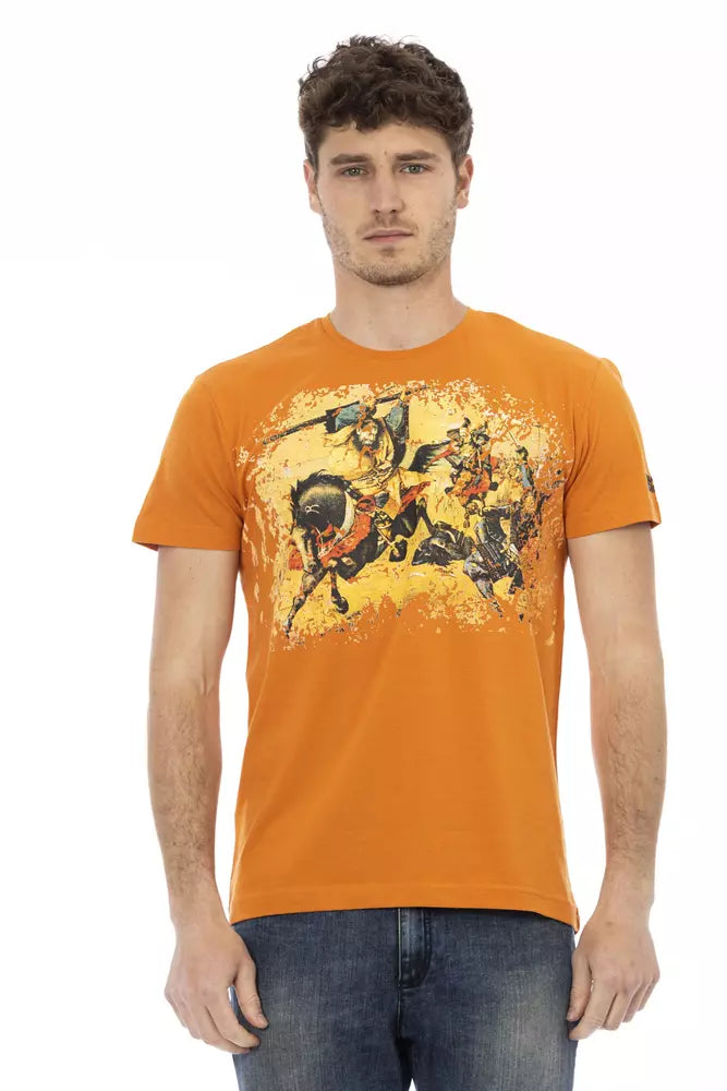 Orange Cotton T-Shirt
