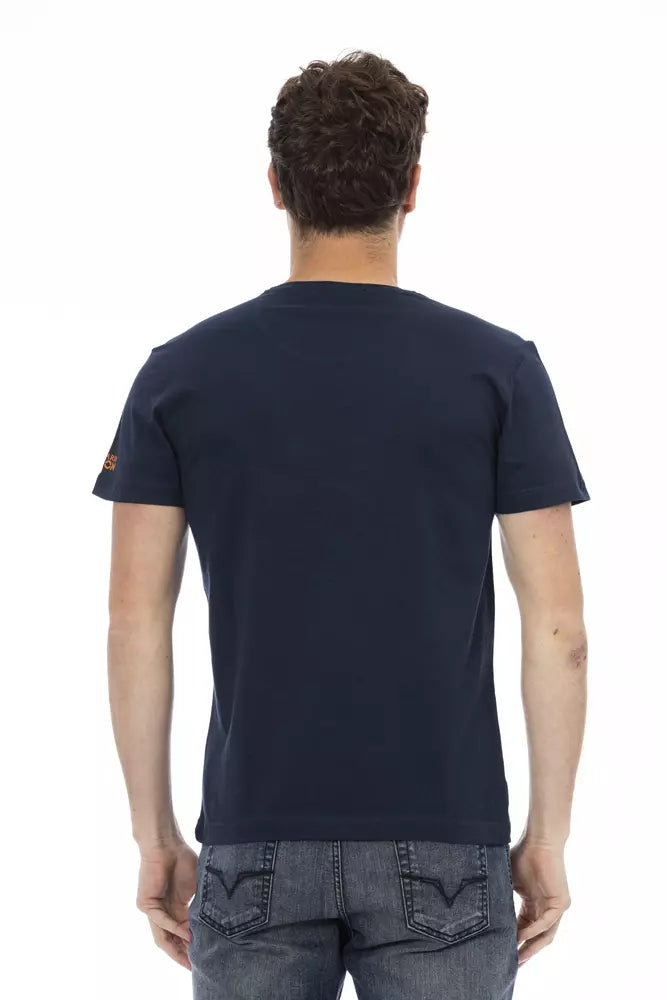Blue Cotton T-Shirt