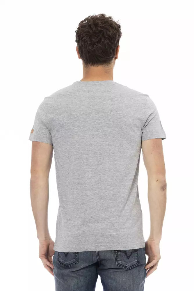 Gray Cotton T-Shirt