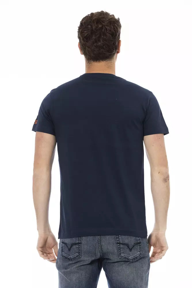 Blue Cotton T-Shirt