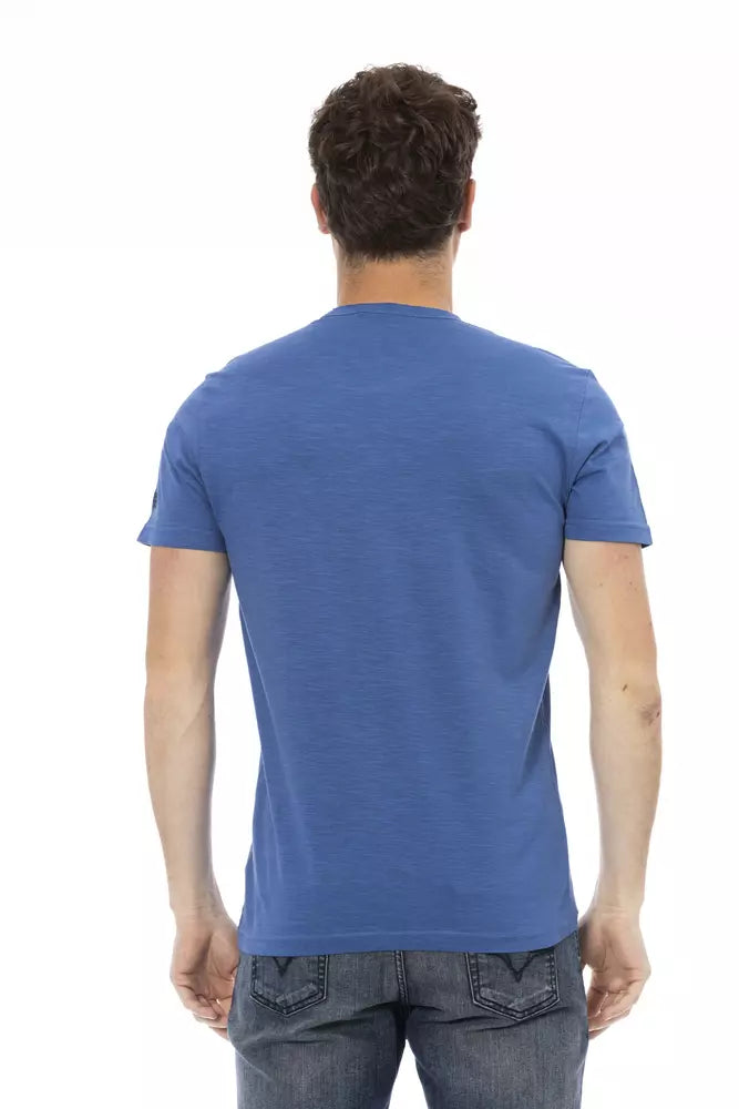 Blue Cotton T-Shirt