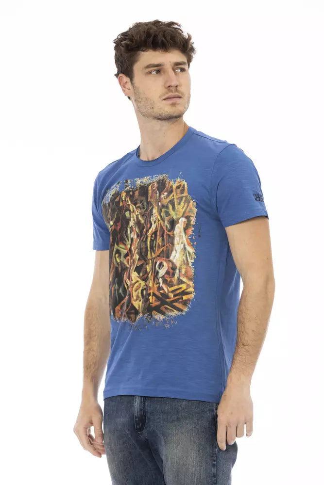 Blue Cotton T-Shirt
