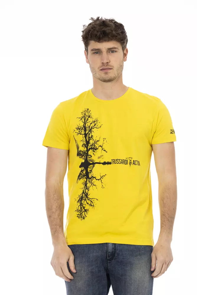 Yellow Cotton T-Shirt