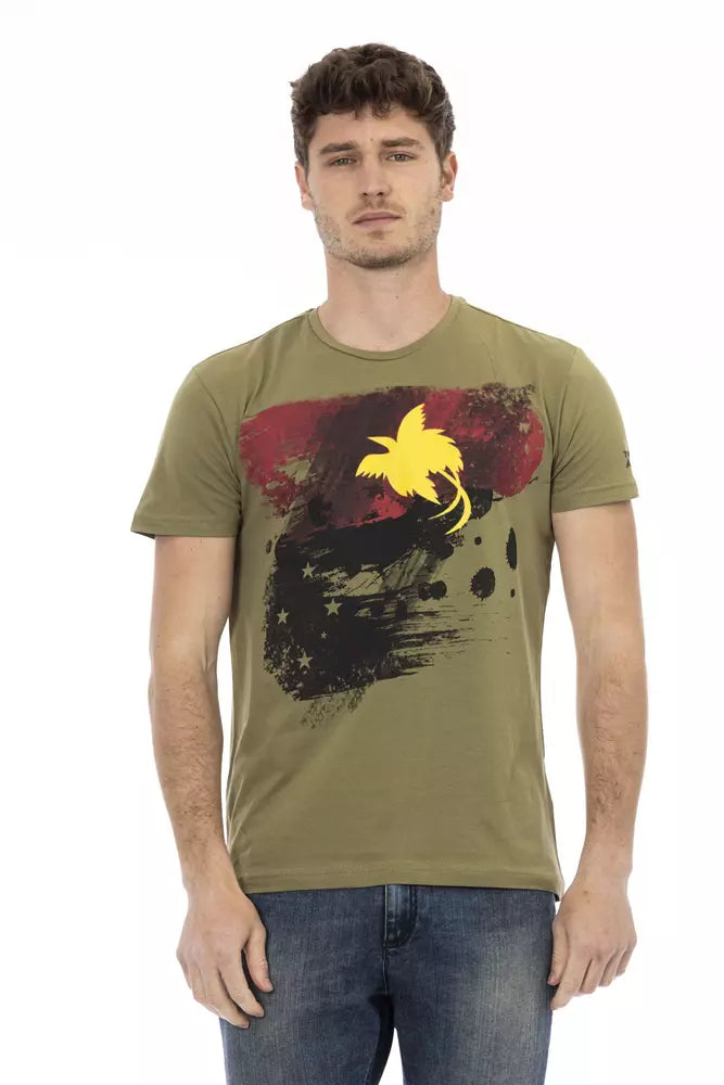 Green Cotton T-Shirt