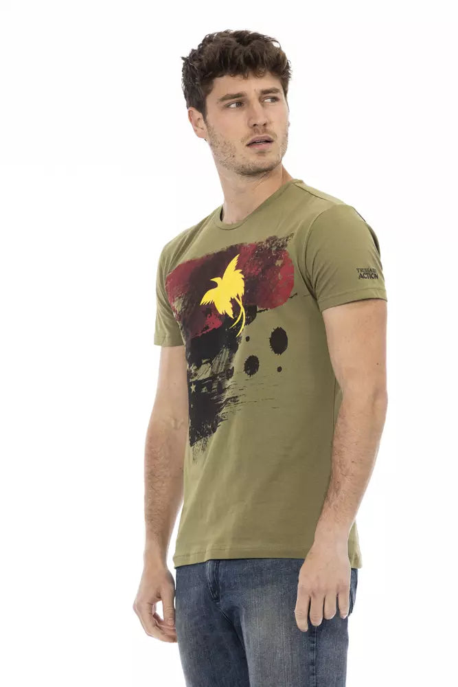 Green Cotton T-Shirt