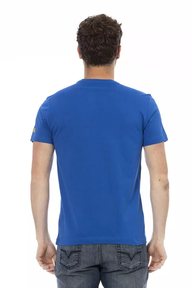 Blue Cotton T-Shirt