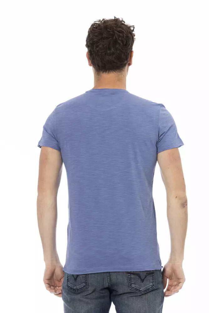 Blue Cotton T-Shirt