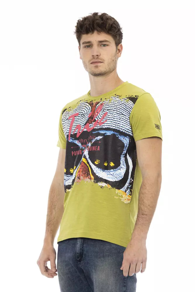 Green Cotton T-Shirt