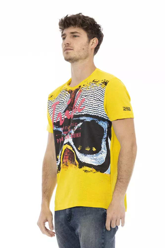 Yellow Cotton T-Shirt