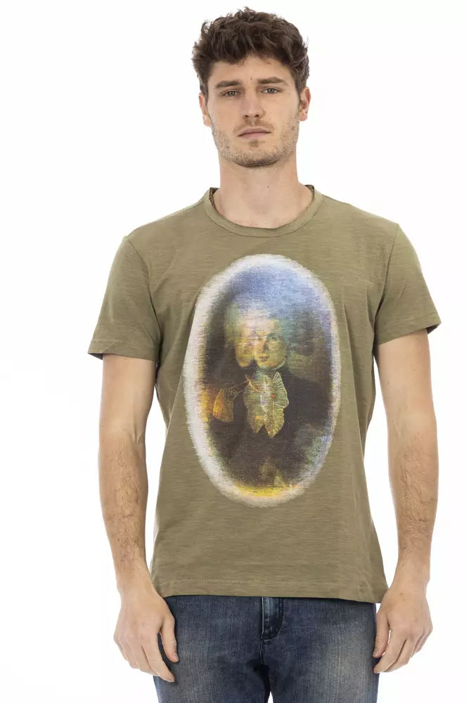 Green Cotton T-Shirt