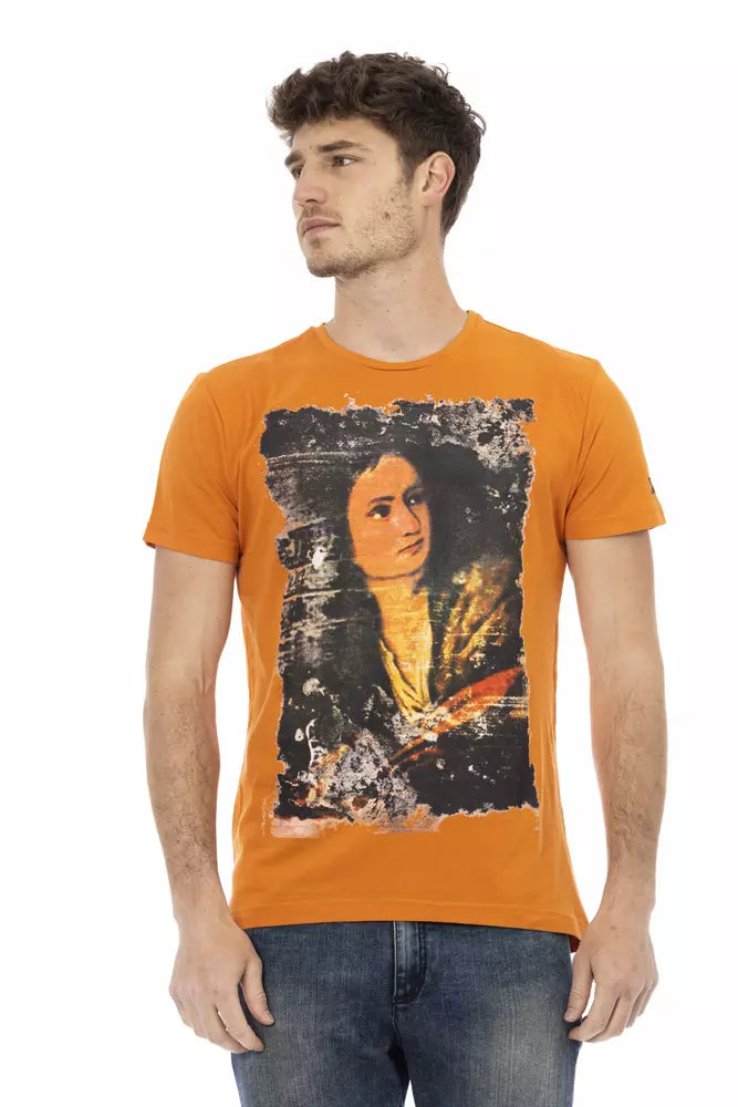 Orange Cotton T-Shirt