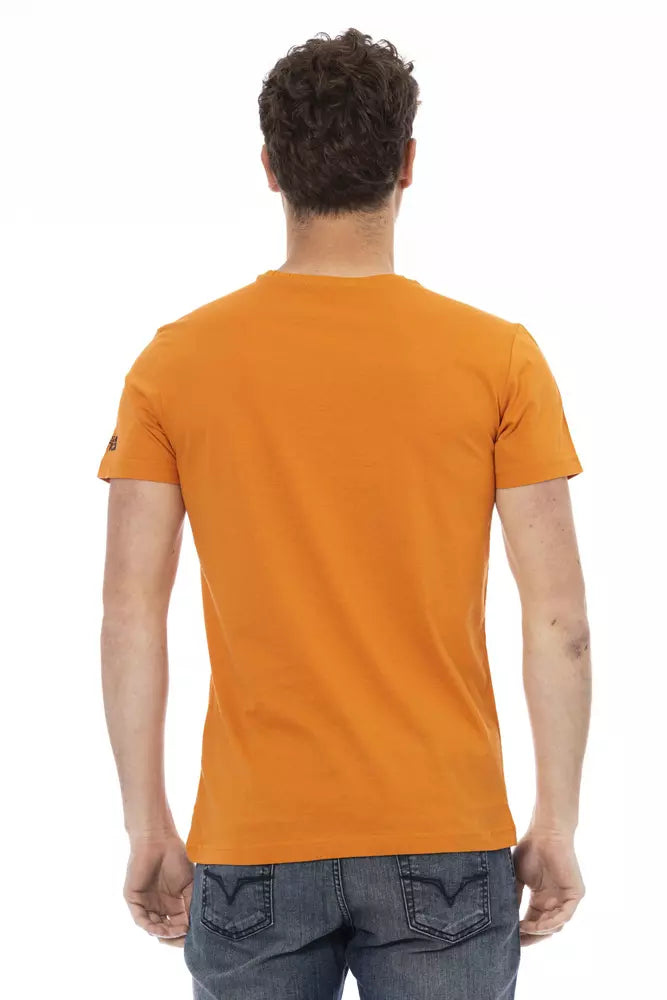 Orange Cotton T-Shirt