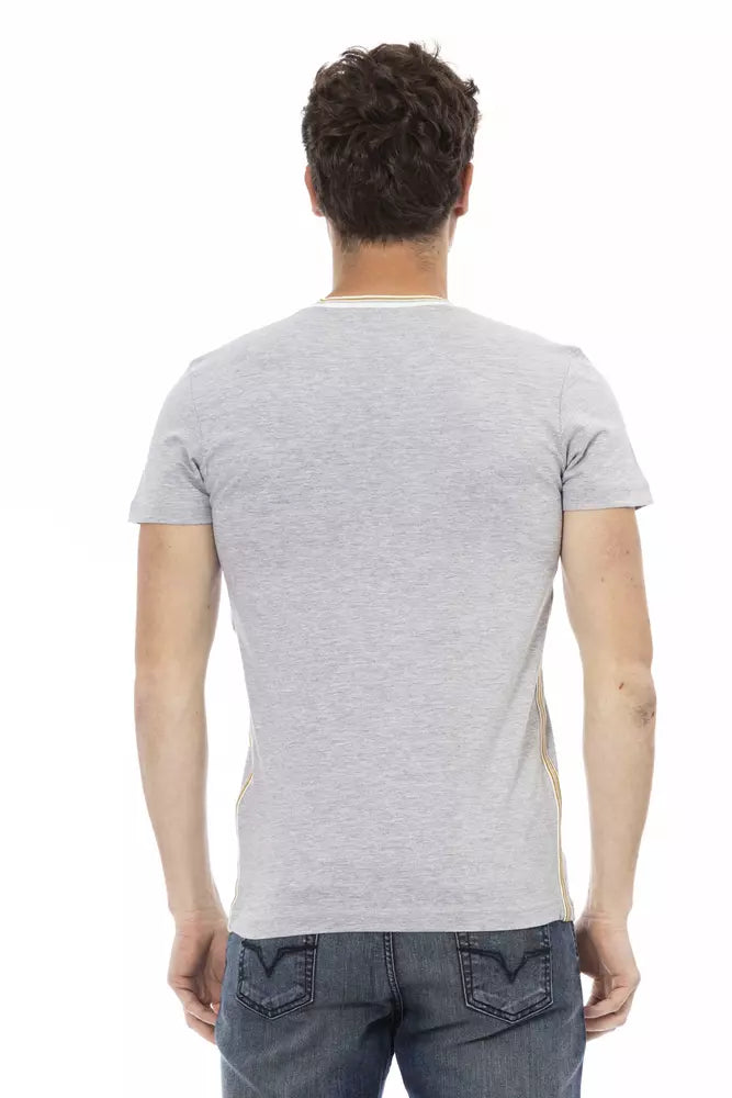 Gray Cotton T-Shirt