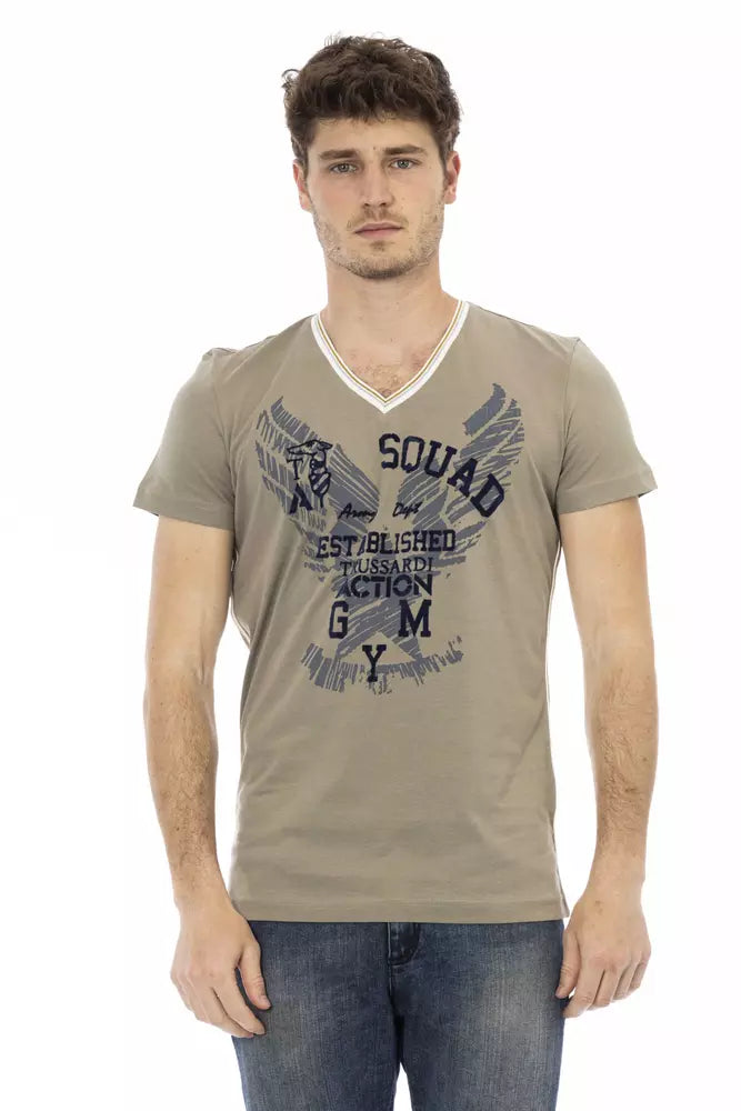 Green Cotton T-Shirt