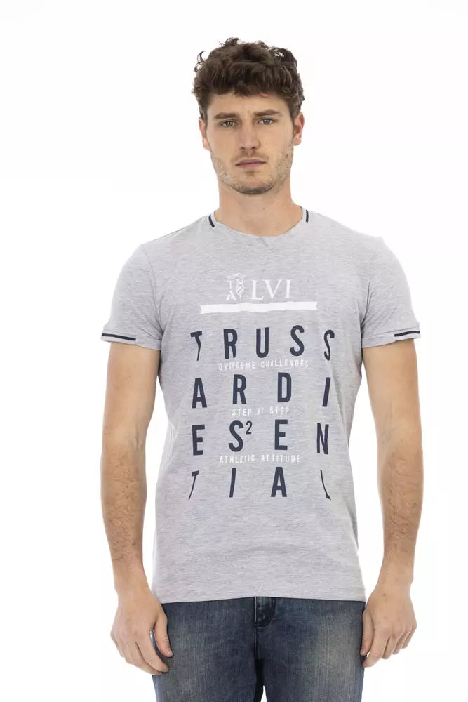 Gray Cotton T-Shirt