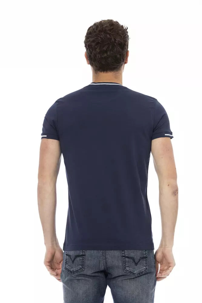 Blue Cotton T-Shirt