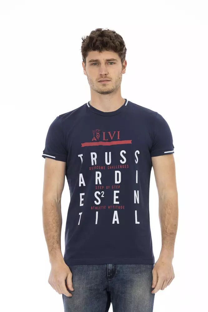 Blue Cotton T-Shirt