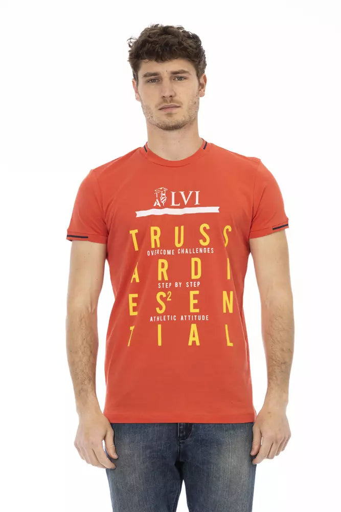 Orange Cotton T-Shirt
