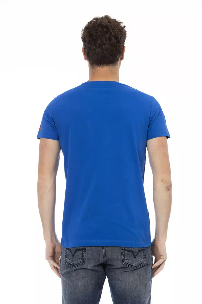 Blue Cotton T-Shirt