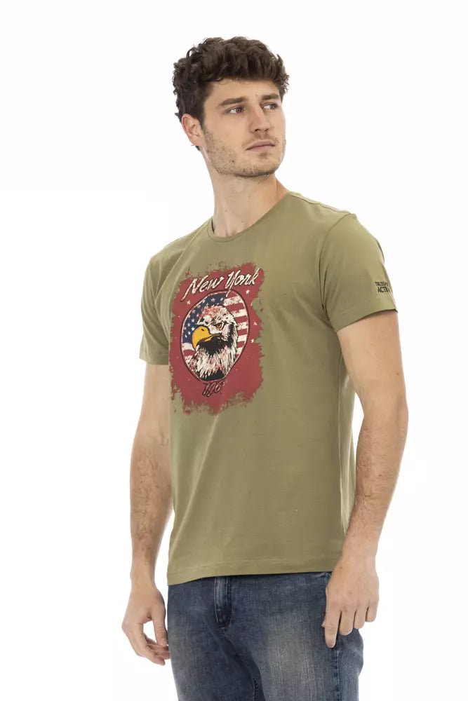 Green Cotton T-Shirt