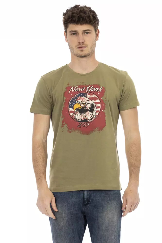 Green Cotton T-Shirt
