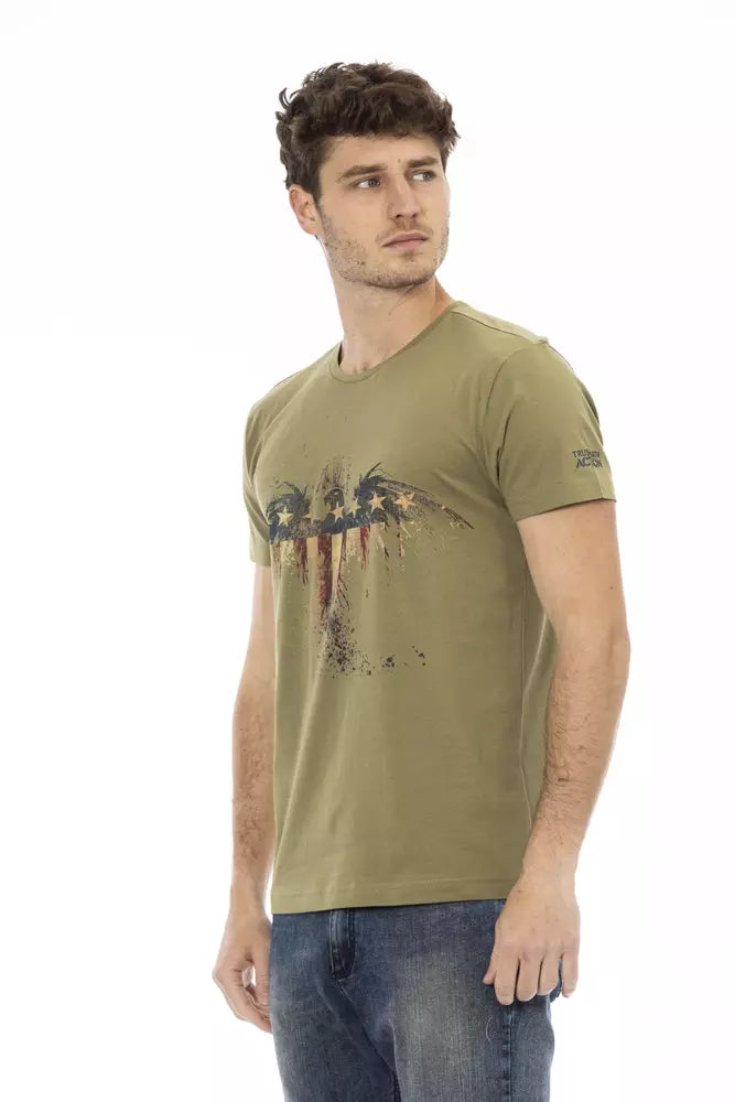 Green Cotton T-Shirt