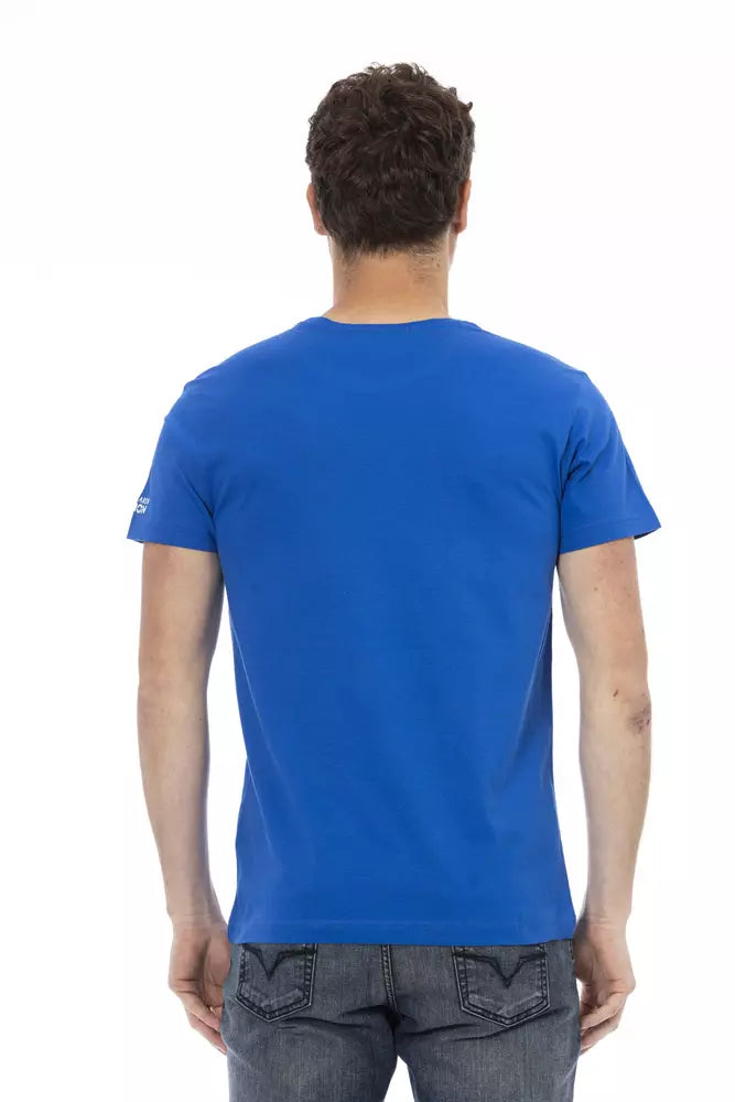 Blue Cotton T-Shirt