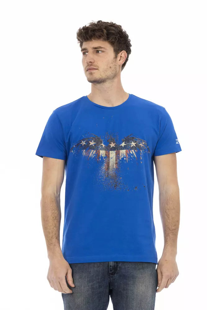 Blue Cotton T-Shirt