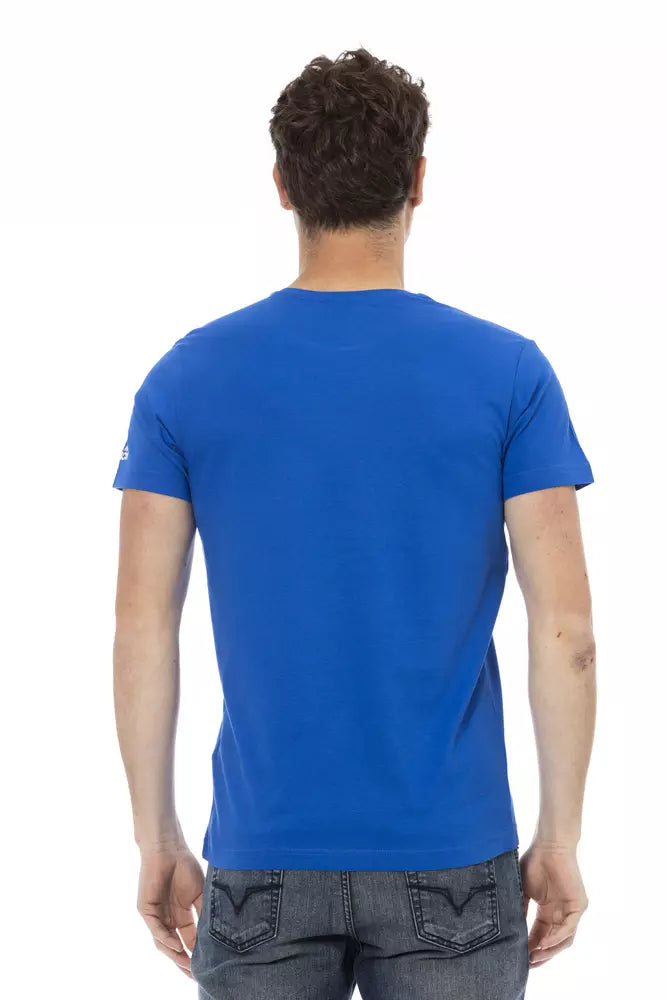 Blue Cotton T-Shirt