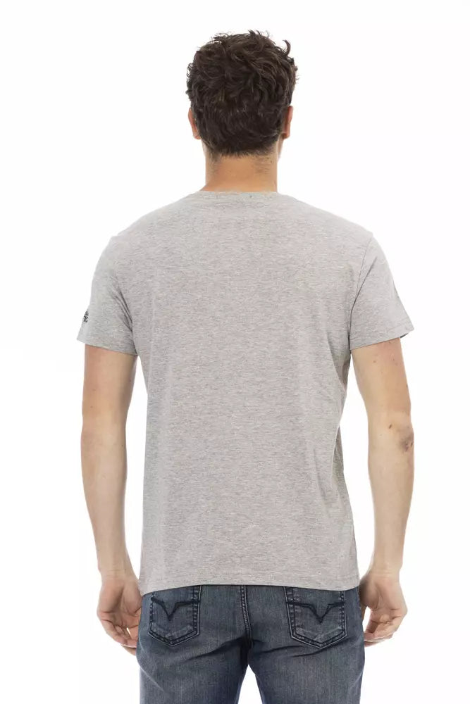 Gray Cotton T-Shirt