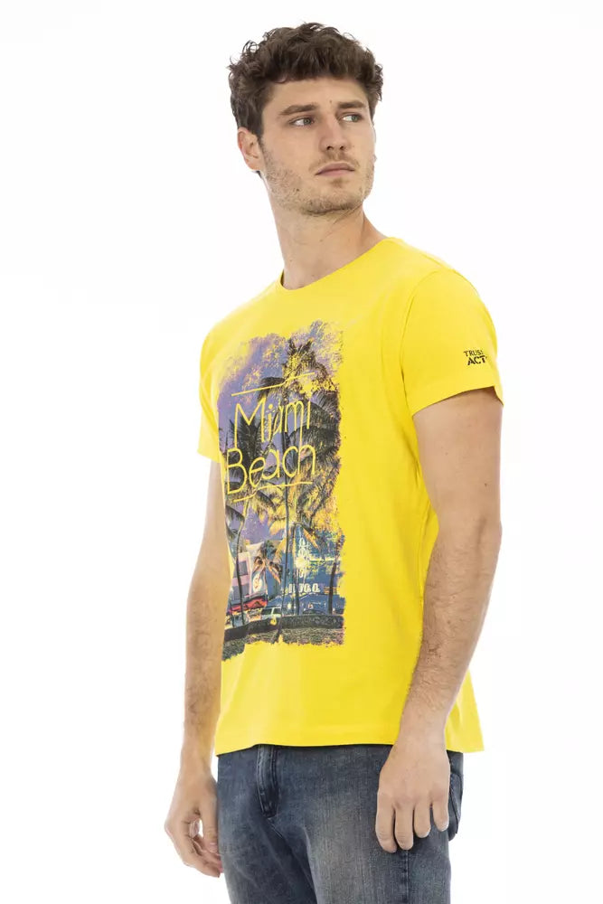 Yellow Cotton T-Shirt