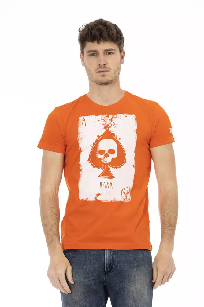 Orange Cotton T-Shirt