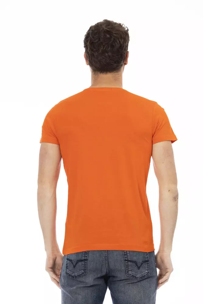 Orange Cotton T-Shirt