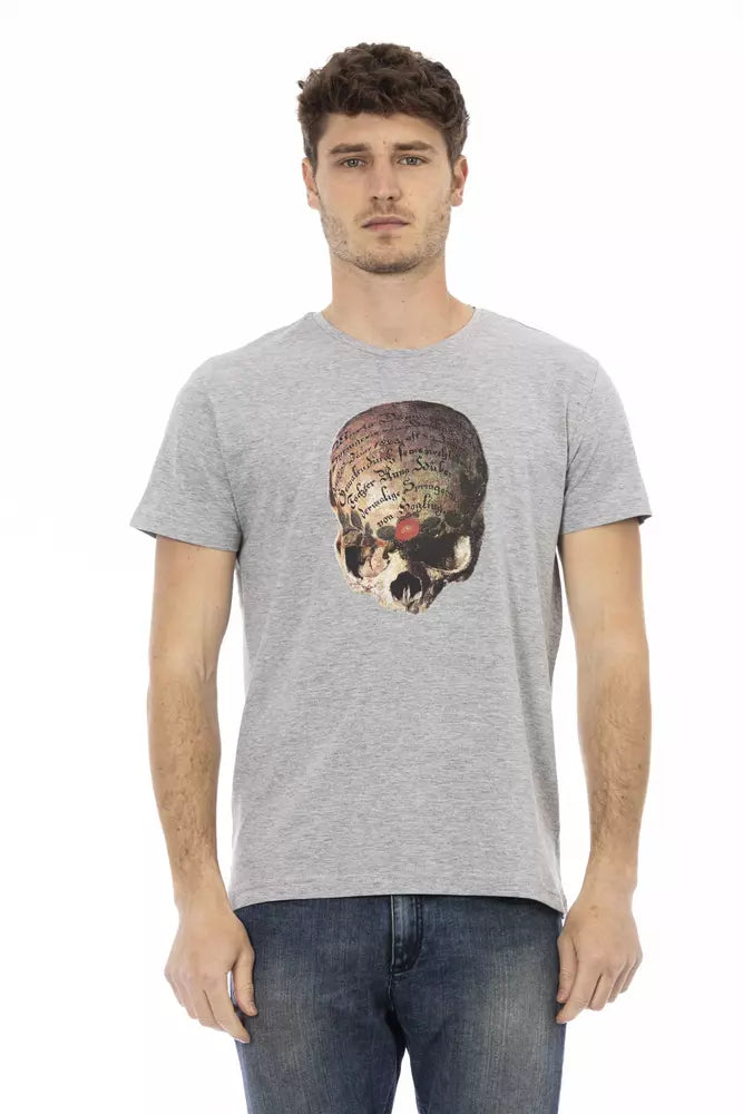 Gray Cotton T-Shirt